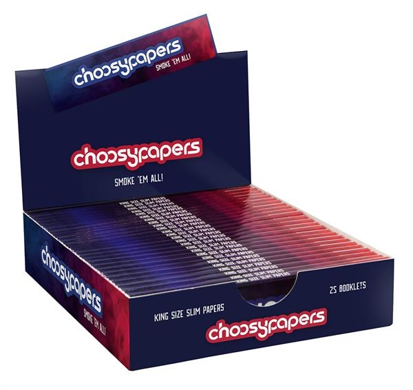 Choosypapers King Size Slim Zigarettenpapier choosypapers Smoke